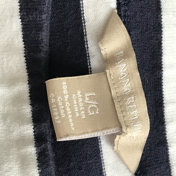 Banana Republic cotton striped dress - Picture 2 of 2